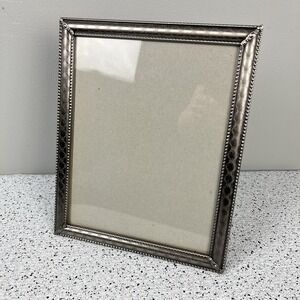 Malden Ornate Picture Photo Frame Pewter Color Etched Silver Tone 8x10